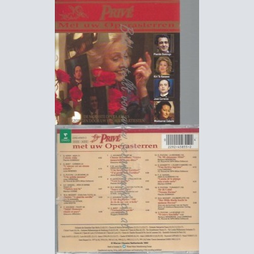 CD--DIV. UND PUCCINI,BIZET GOUNOD ETC. VERDI -- OPERNSTERNE