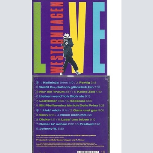 CD--WESTERNHAGEN - - - DOPPEL-CD -- LIVE
