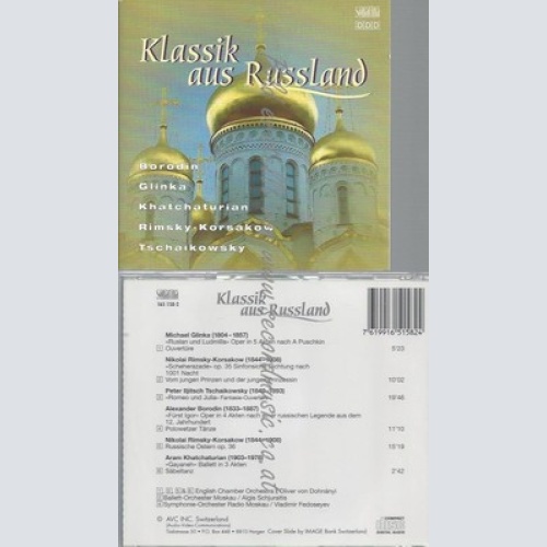 CD--GLINKA, KHATCHATURIAN, RIMSKY-- VARIOUS --- KLASSIK AUS RUSSLAND