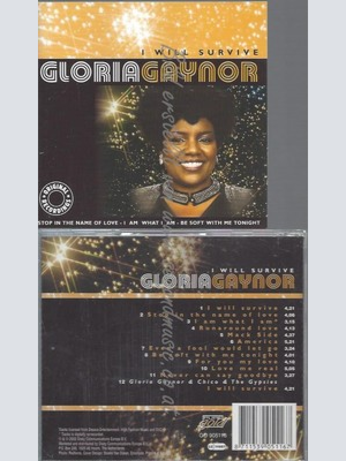 CD--GLORIA GAYNOR -- -- I WILL SURVIVE