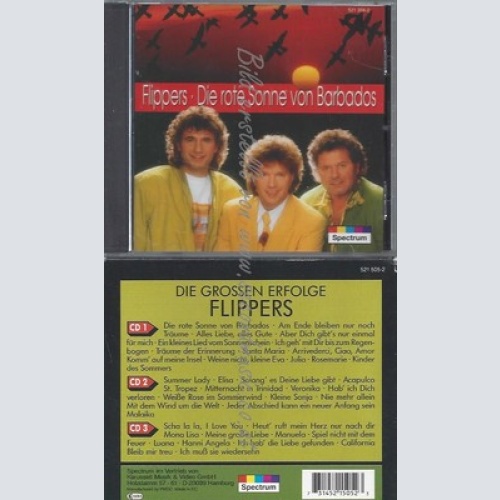 CD--DIE FLIPPERS -- --3 CDSET -- DIE GROSSEN ERFOLGE