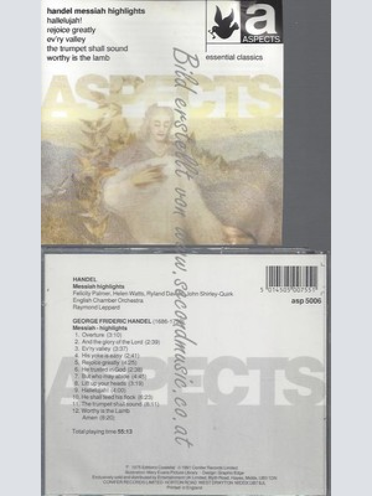 CD--HANDEL MESSIAH HIGHLIGHTS