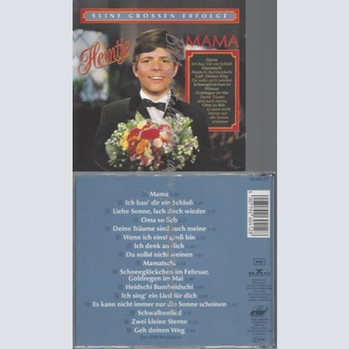 CD--HEINTJE -- -- SEINE GROSSEN ERFOLGE: MAMA