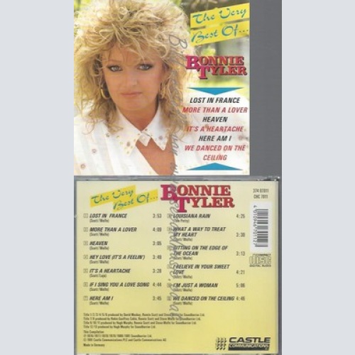 CD--BONNIE TYLER -- -- VERY BEST OF BONNIE TYLER