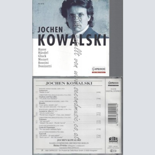 CD--JOCHEN KOWALSKI, FRICKE, RSOB UND HASSE -- -- -- OPERN-RECITAL