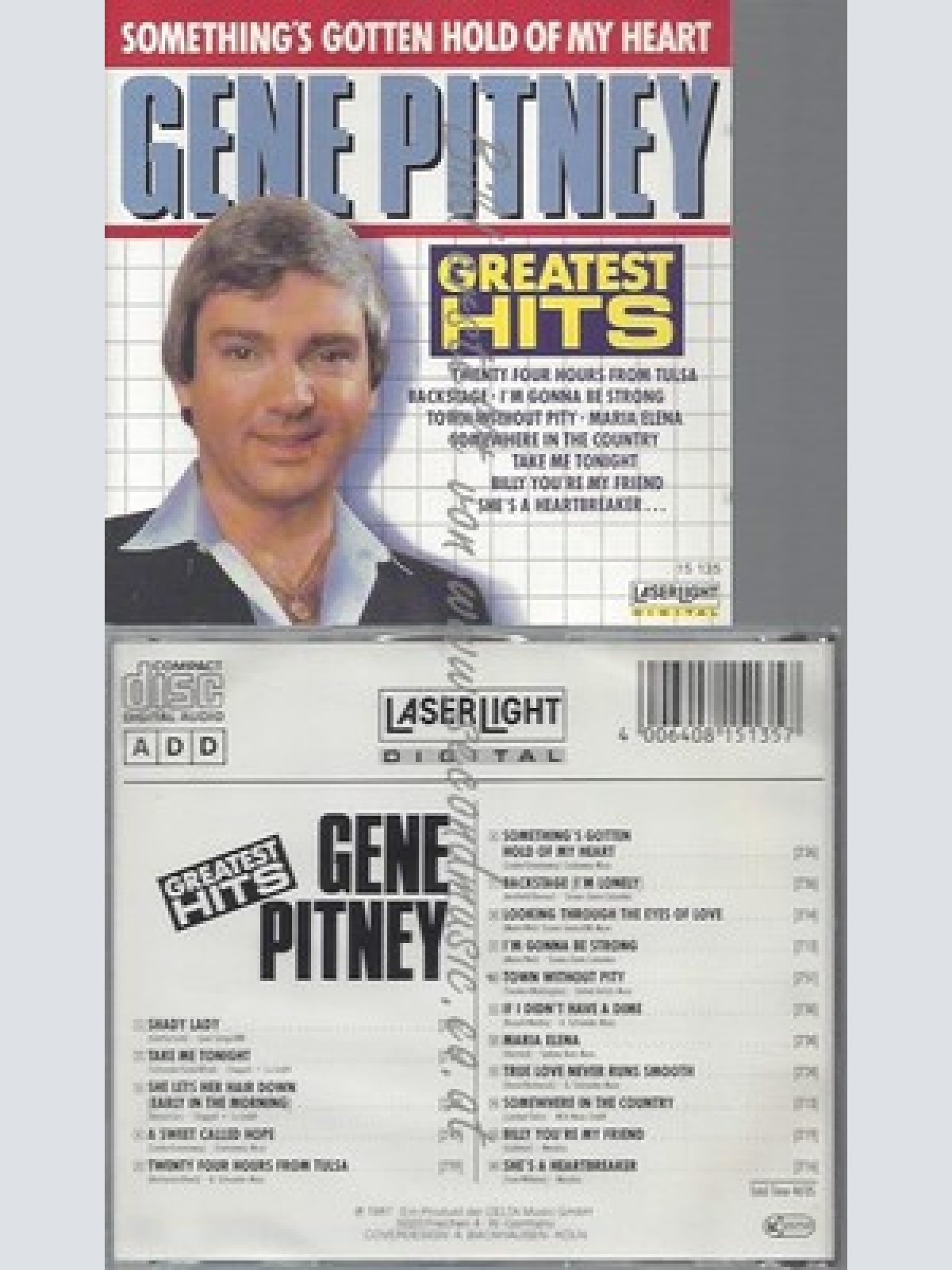 CD--GENE PITNEY -- -- GENE PITNEY GREATEST HITS