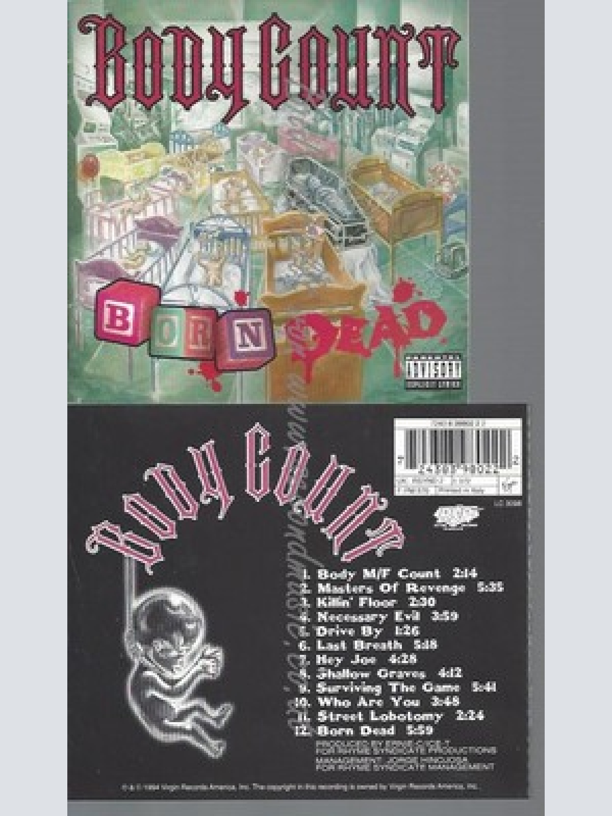 CD--BODY COUNT -- -- BORN DEAD