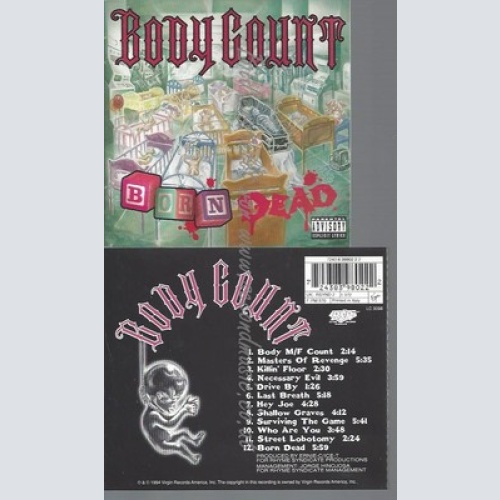 CD--BODY COUNT -- -- BORN DEAD