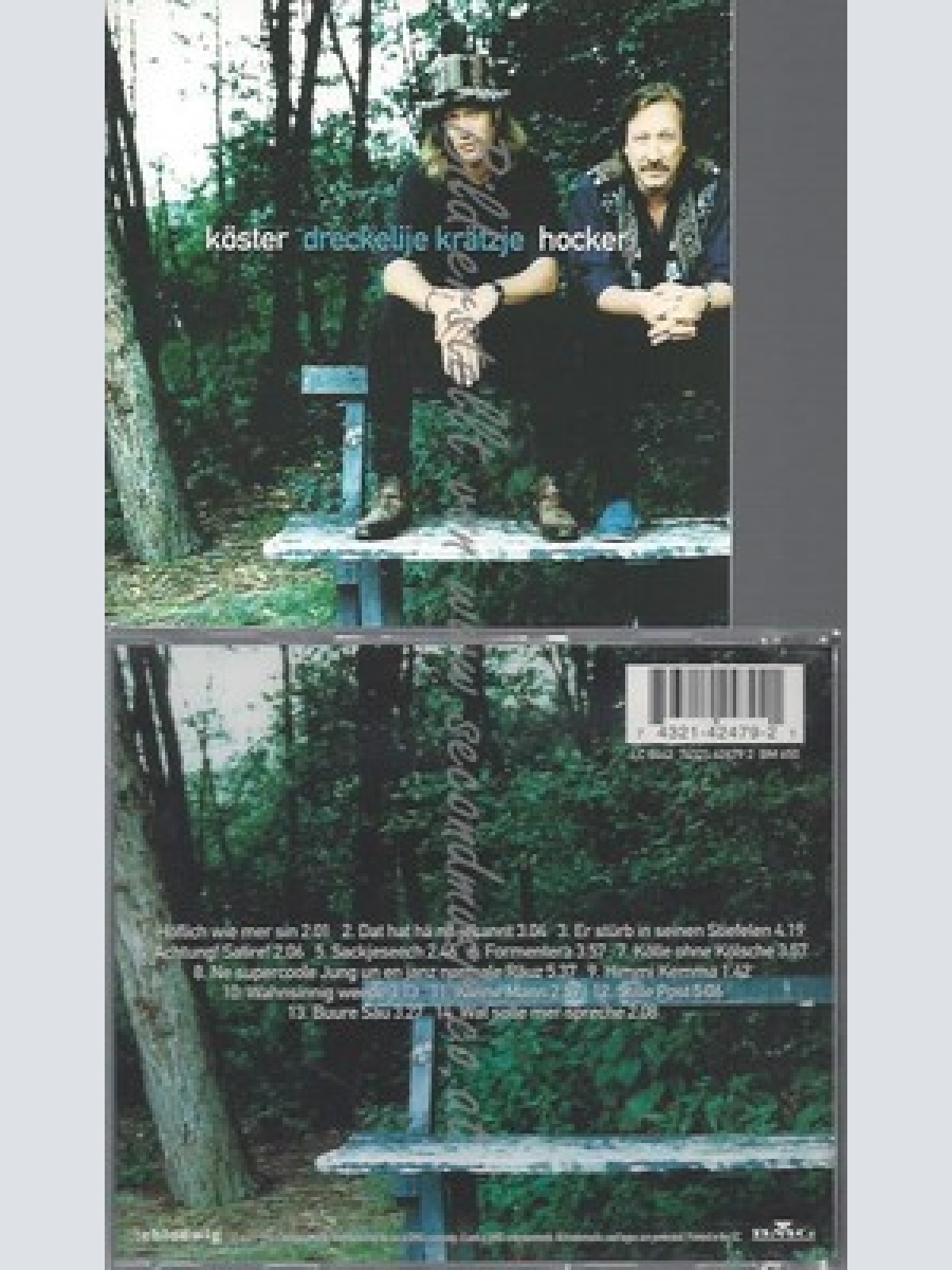 CD--KÖSTER & HOCKER -- -- DRECKELIJE KRÄTZJE