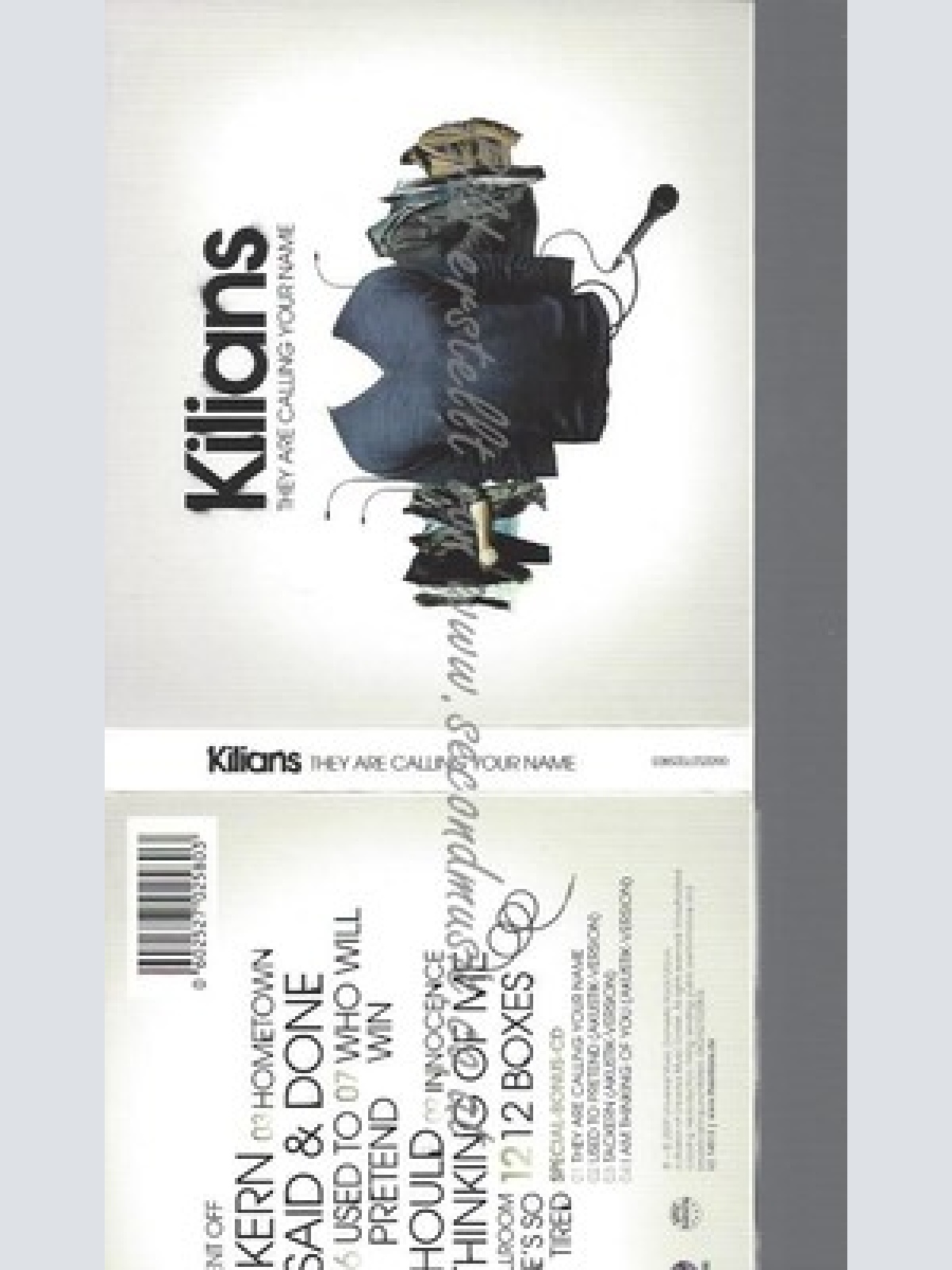 CD--KILIANS -- --CD -- THEY ARE CALLING YOUR NAME --