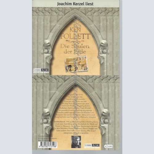 CD--KEN FOLLETT,  --- DIE SÄULEN DER ERDE --12 CDS