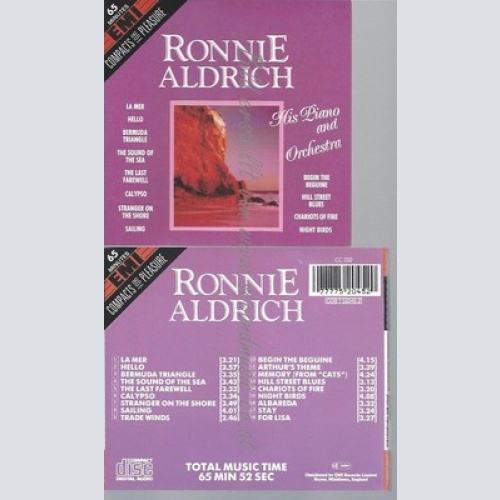 CD--RONNIE ALDRICH -- RONNIE ALDRICH, HIS PIANO & ORCHESTRA