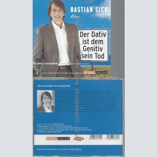CD--BASTIAN SICK UND THOMAS LIENENLÜKE -- ----LESUNG