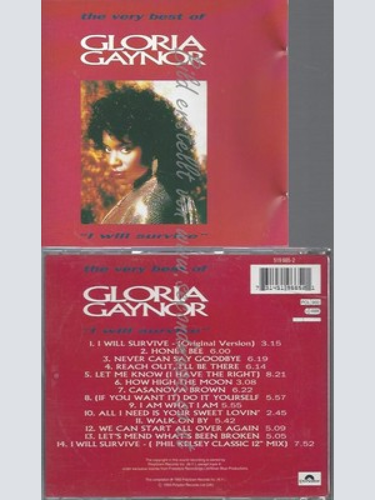 CD--GLORIA GAYNOR -- -- I WILL SURVIVE-THE VERY BEST OF