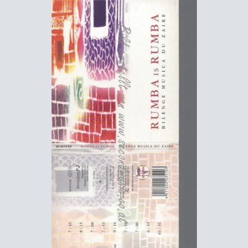 CD--BILENGE MUSICA DU ZAIRE -- -- RUMBA IS RUMBA