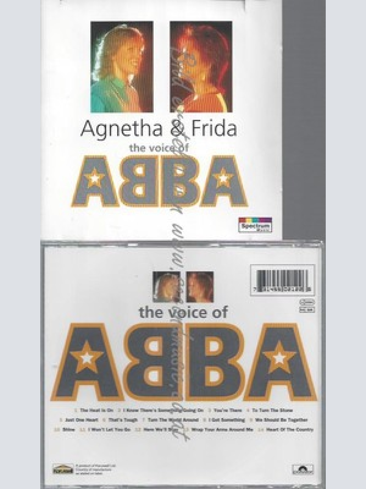 CD--AGNETHA & FRIDA UND VARIOUS -- -- THE VOICE OF ABBA