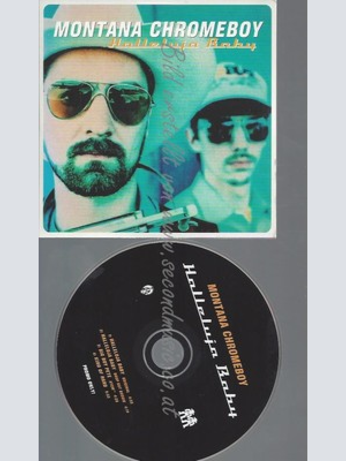 CD--PROMO--MONTANA CHROMBOY--HALLELUJAH BABY