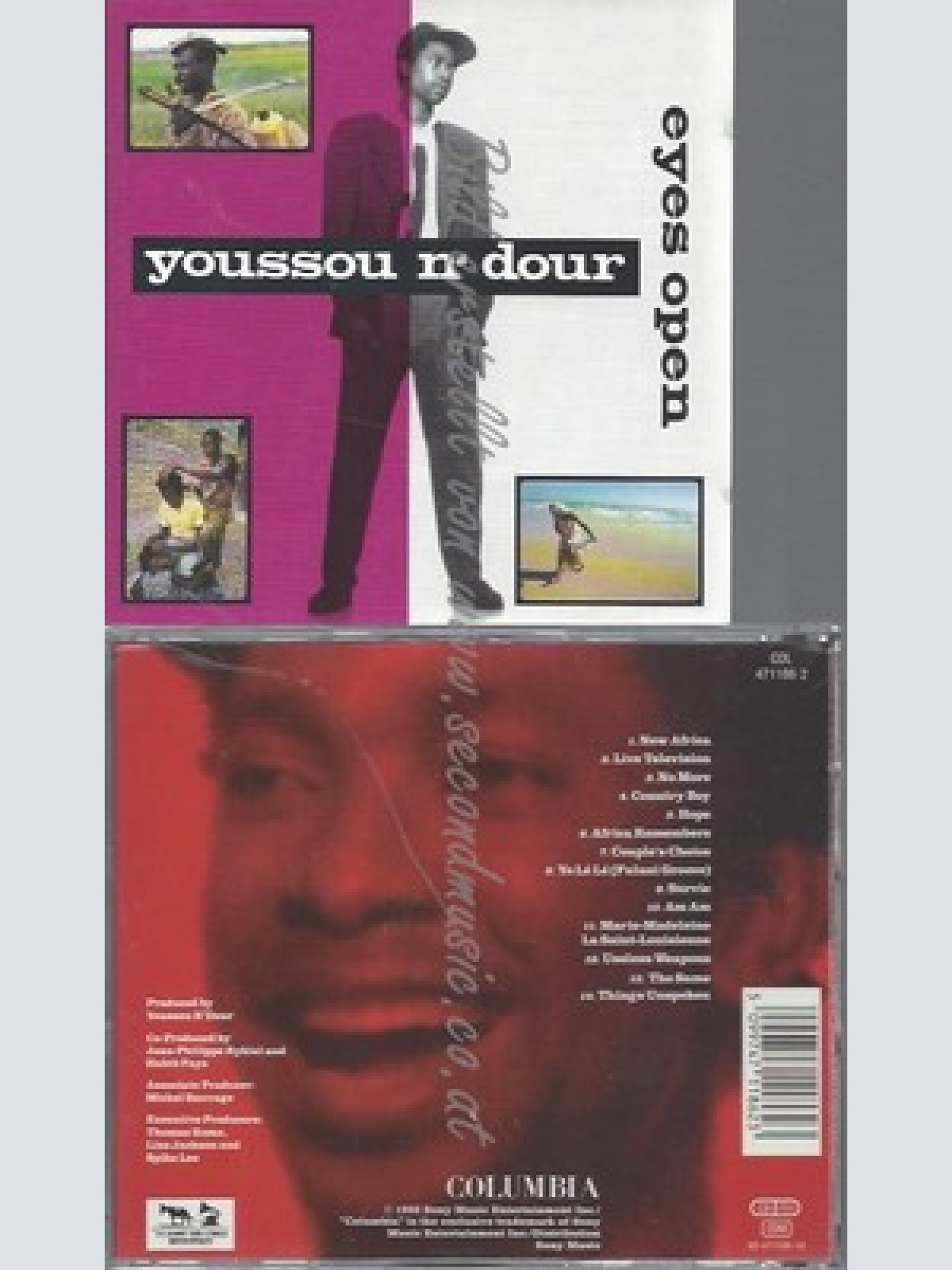 CD--YOUSSOU N'DOUR -- -- EYES OPEN