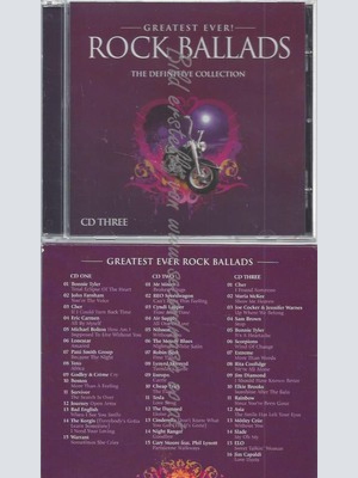 CD--VARIOUS--POWER BALLADS - GREATEST EVER | BOX-SET