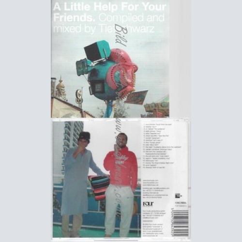 CD--A LITTLE HELP FOR YOUR FRIENDS--COMPLIED AND MIXED BY TISFSCHWARZ