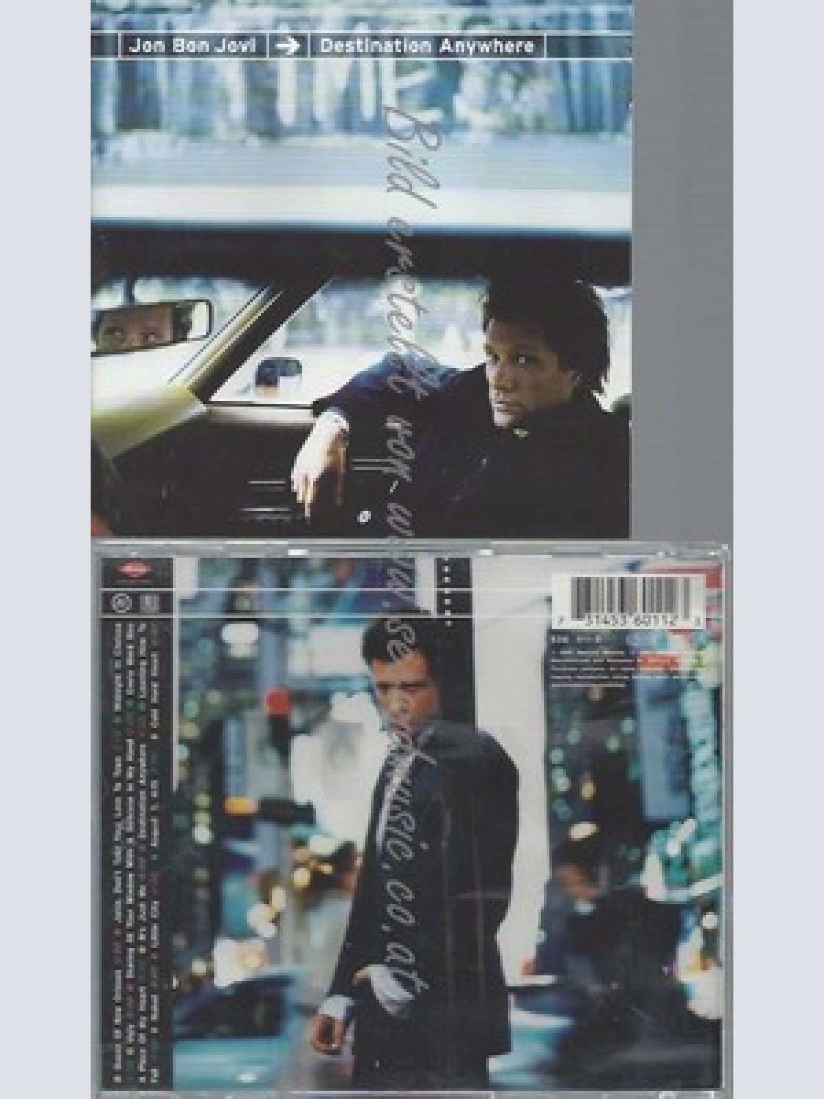 CD--BON JOVI - - -- DESTINATION ANYWHERE