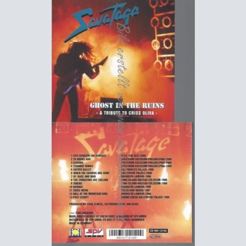 CD--SAVATAGE--GHOST IN THE RUINS--1995