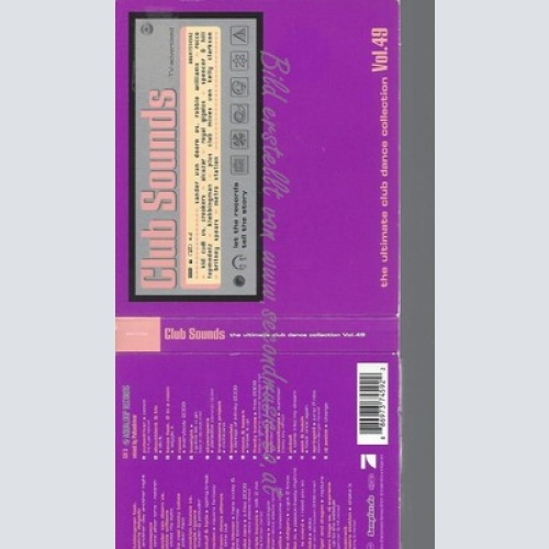 CD--VARIOUS--CLUB SOUNDS VOL.49