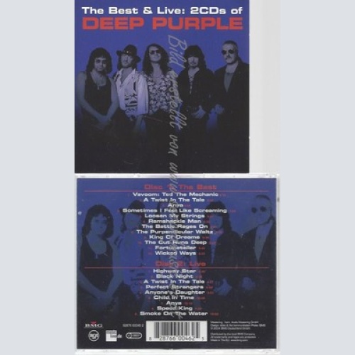CD--DEEP PURPLE--THE BEST & LIVE | DOPPEL-CD