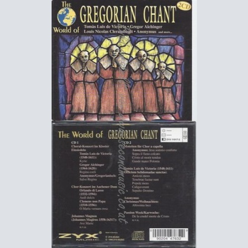 CD--VARIOUS UND VARIOUS -- -- --CD -- THE WORLD OF GREGORIAN CHANT