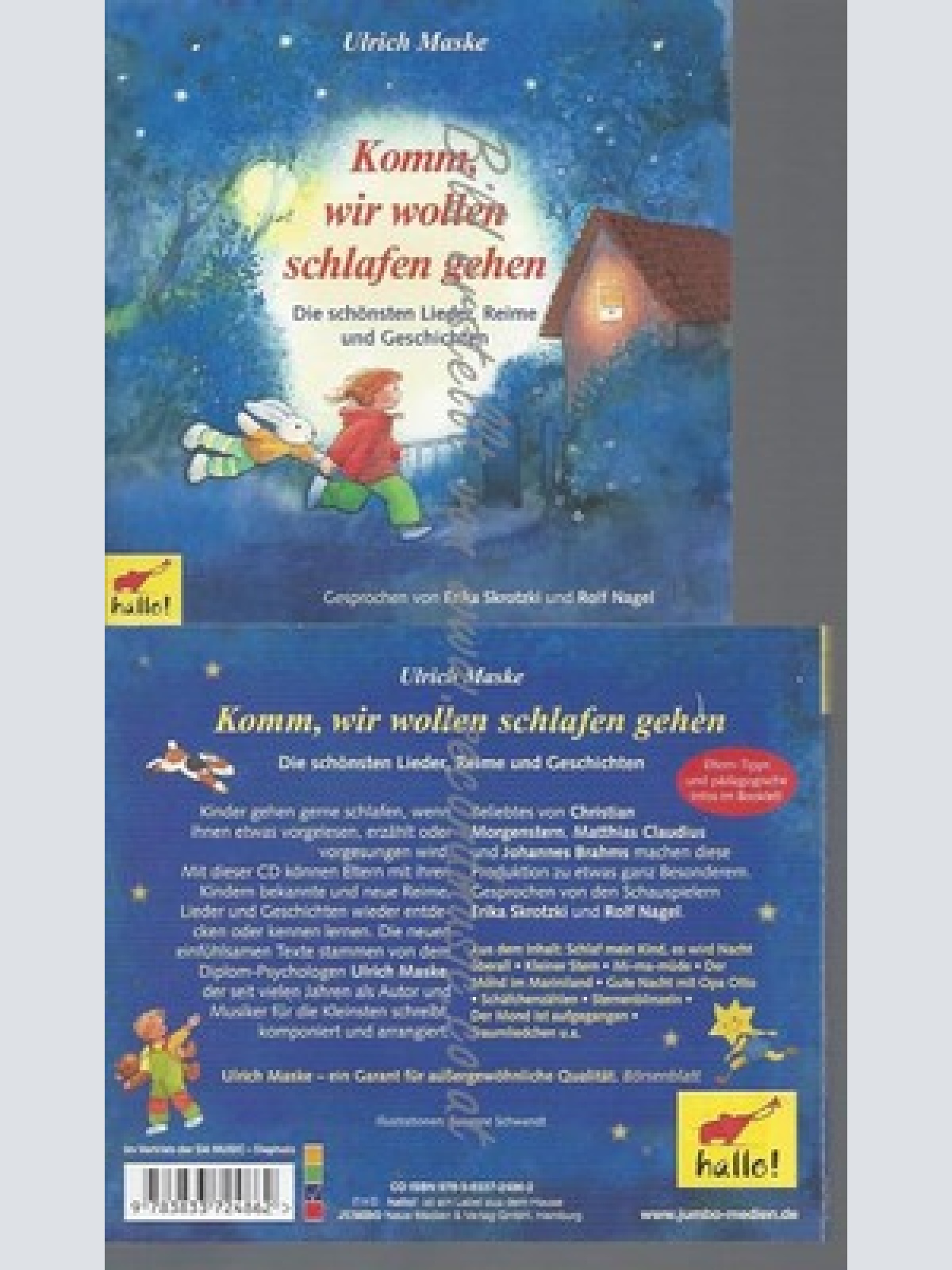CD--ULRICH MASKE -- --- KOMM, WIR WOLLEN SCHLAFEN GEHEN
