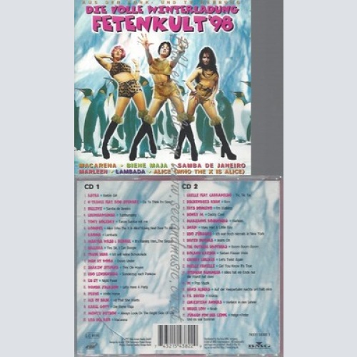 CD--VARIOUS -- --CD -- FETENKULT 98 - DIE VOLLE WINTERLADUNG