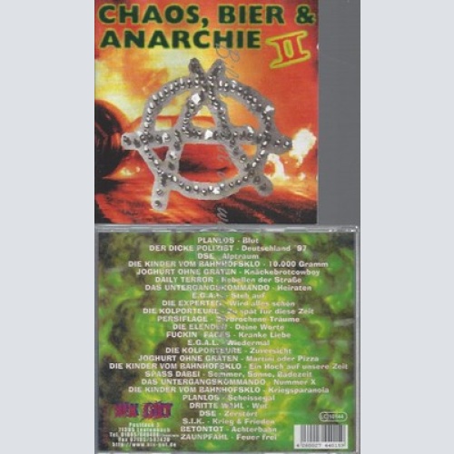 CD--VARIOUS -- -- CHAOS,BIER & ANARCHIE VOL.2