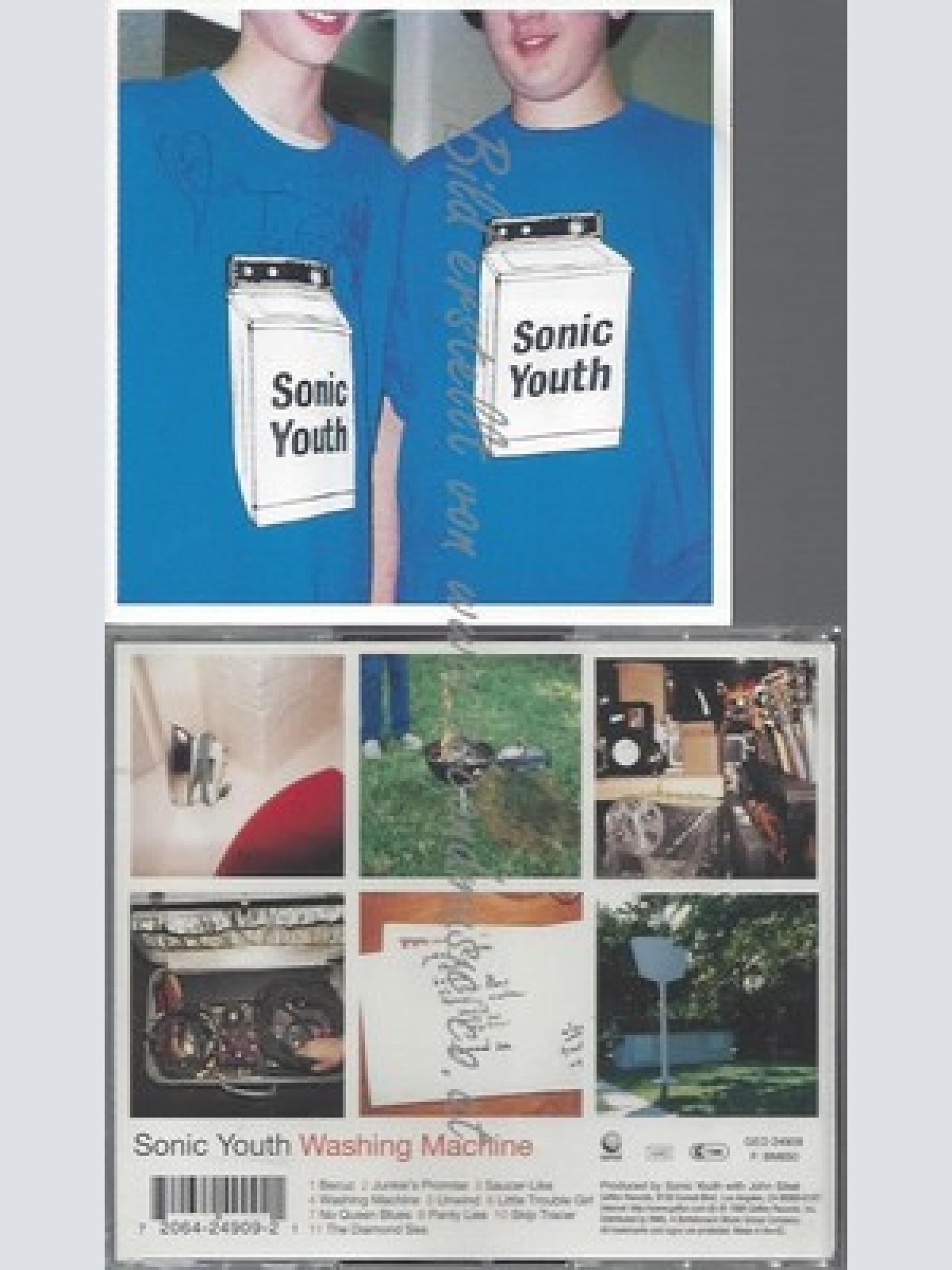 CD--SONIC YOUTH -- --CD -- WASHING MACHINE
