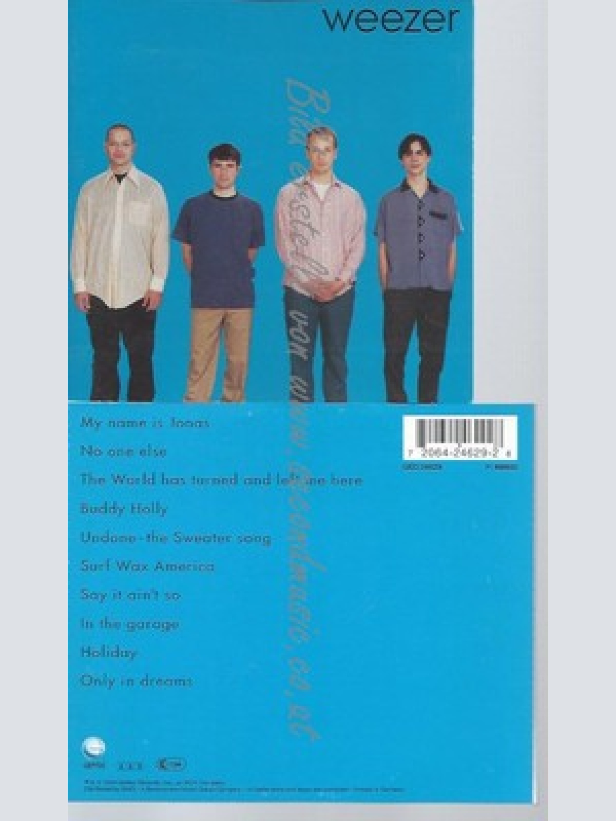 CD--WEEZER -- -- WEEZER --