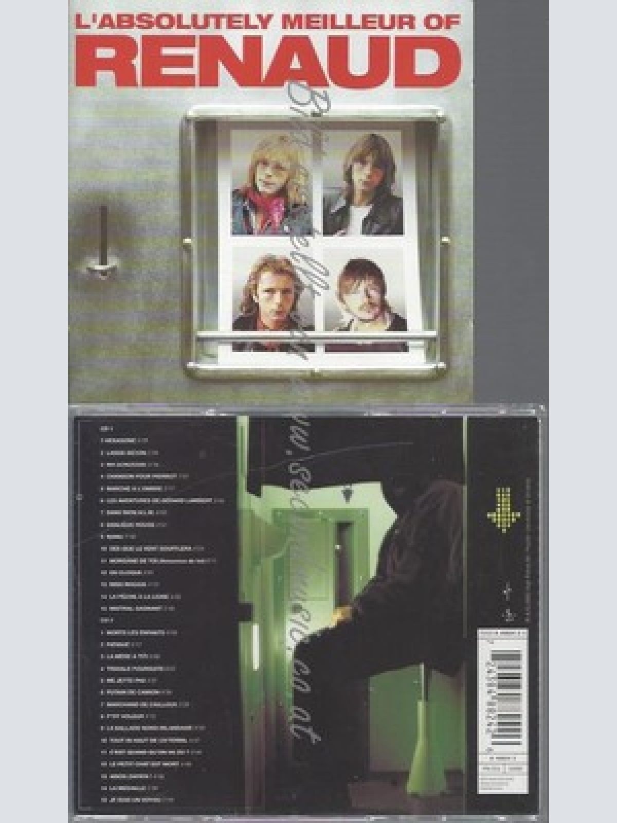 CD--RENAUD -- --CD -- L'ABSOLUTELY MEILLEUR OF RENAUD