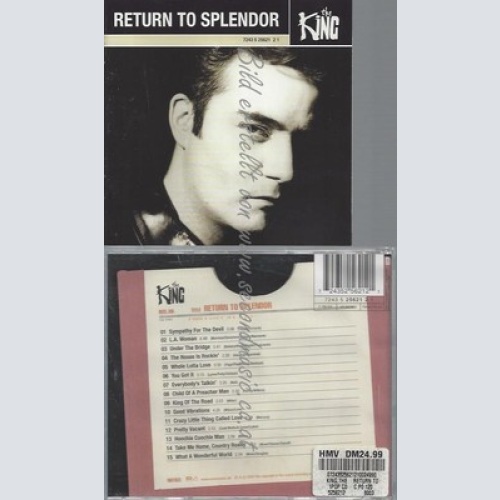 CD--THE KING -- -- RETURN TO SPLENDOR