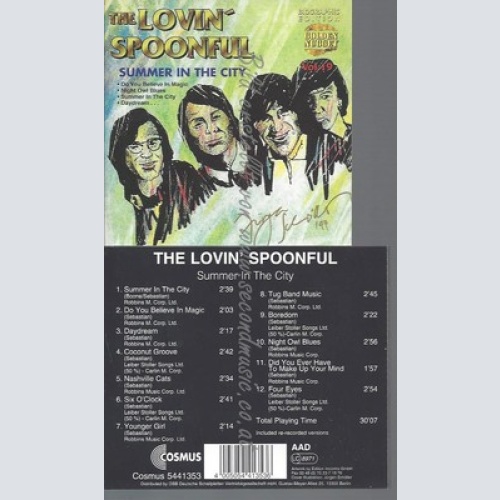 CD--THE LOVIN SPOONFUL -- SUMMER IN THE CITY
