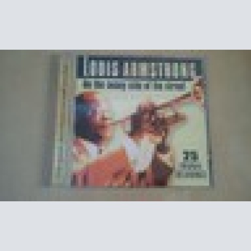 CD--LOUIS ARMSTRONG --ON THE SUNNY SIDE OF THE STREET -----ALBUM