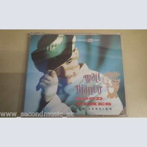 3 INCH MAXI CD--MATT BIANCO--GOOD TIMES--NEW VERSION--4 TRACKS