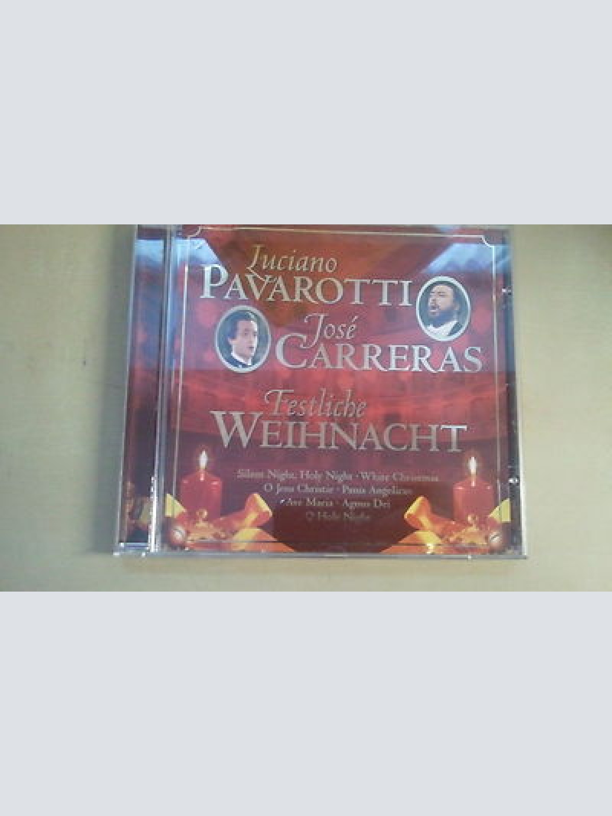 CD--LUCIANO PAVAROTTI--JOSE CARRERAS--FESTLICHE WEIHNACHT ----ALBUM