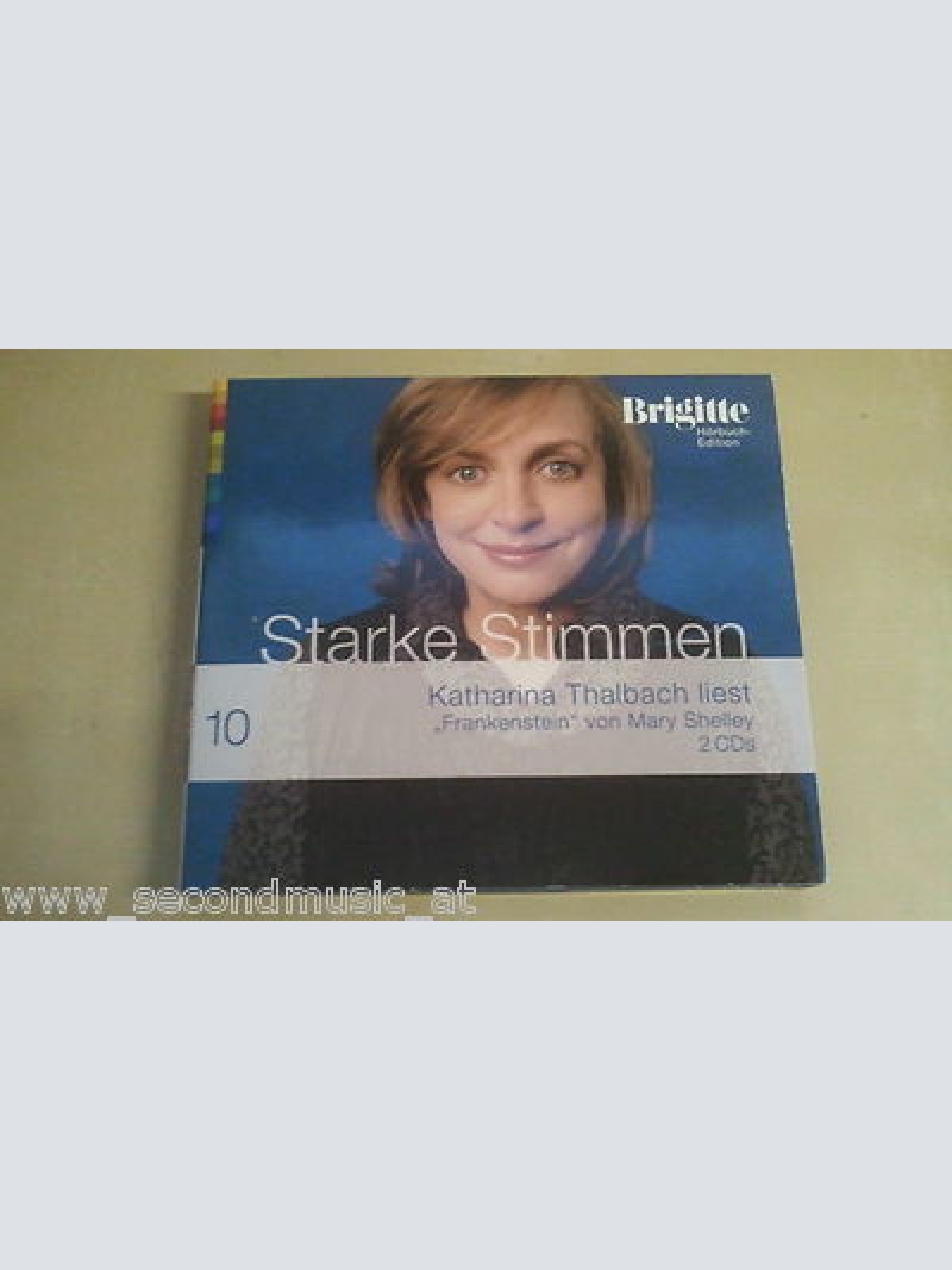 CD--HÖRBUCH--BRIGITTE --STARKE STIMMEN--FRANKENSTEIN  VON MARY SHELLEY-- --ALBUM