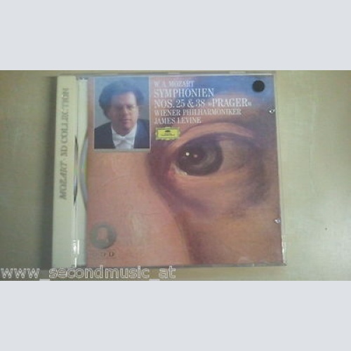CD--W A MOZART--SYMPHONIEN--NOS 25 & 38 PRAGER-- -ALBUM