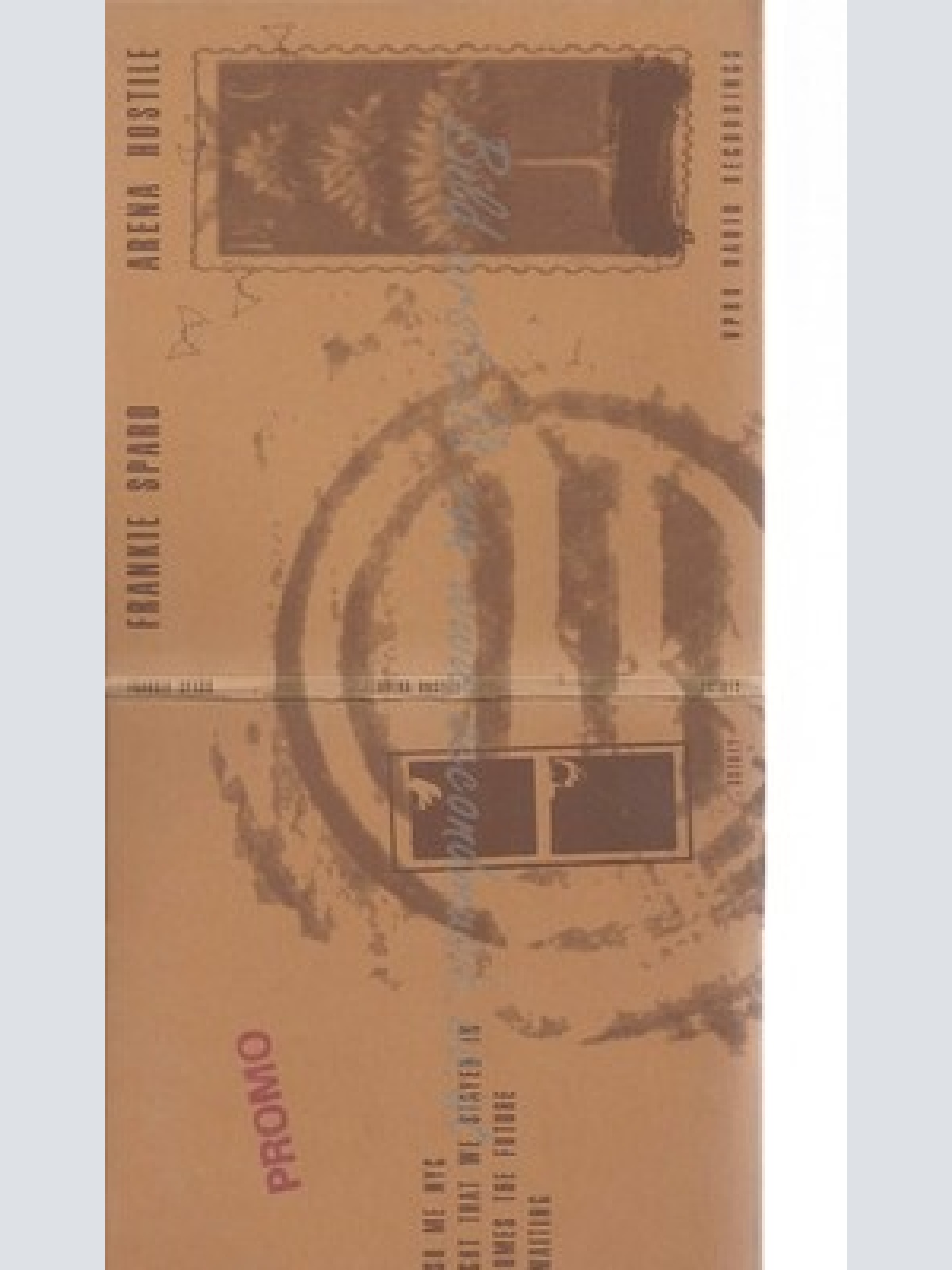 CD--FRANKIE SPARO--ARENA HOSTILE--PROMO