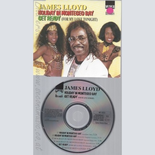 CD--JAMES LLOYD - SINGLE -- HOLIDAY IN MONTEGEO BAY -INCL. 4 VERSIONS, -