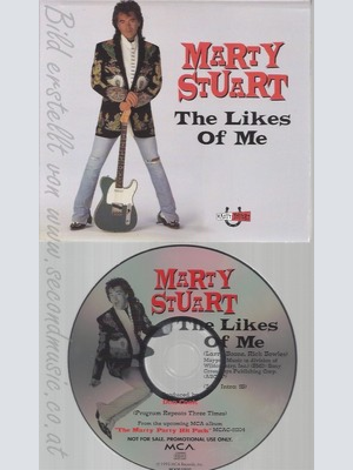 CD--MARY STUART--THE LIKES OF ME --PROMO