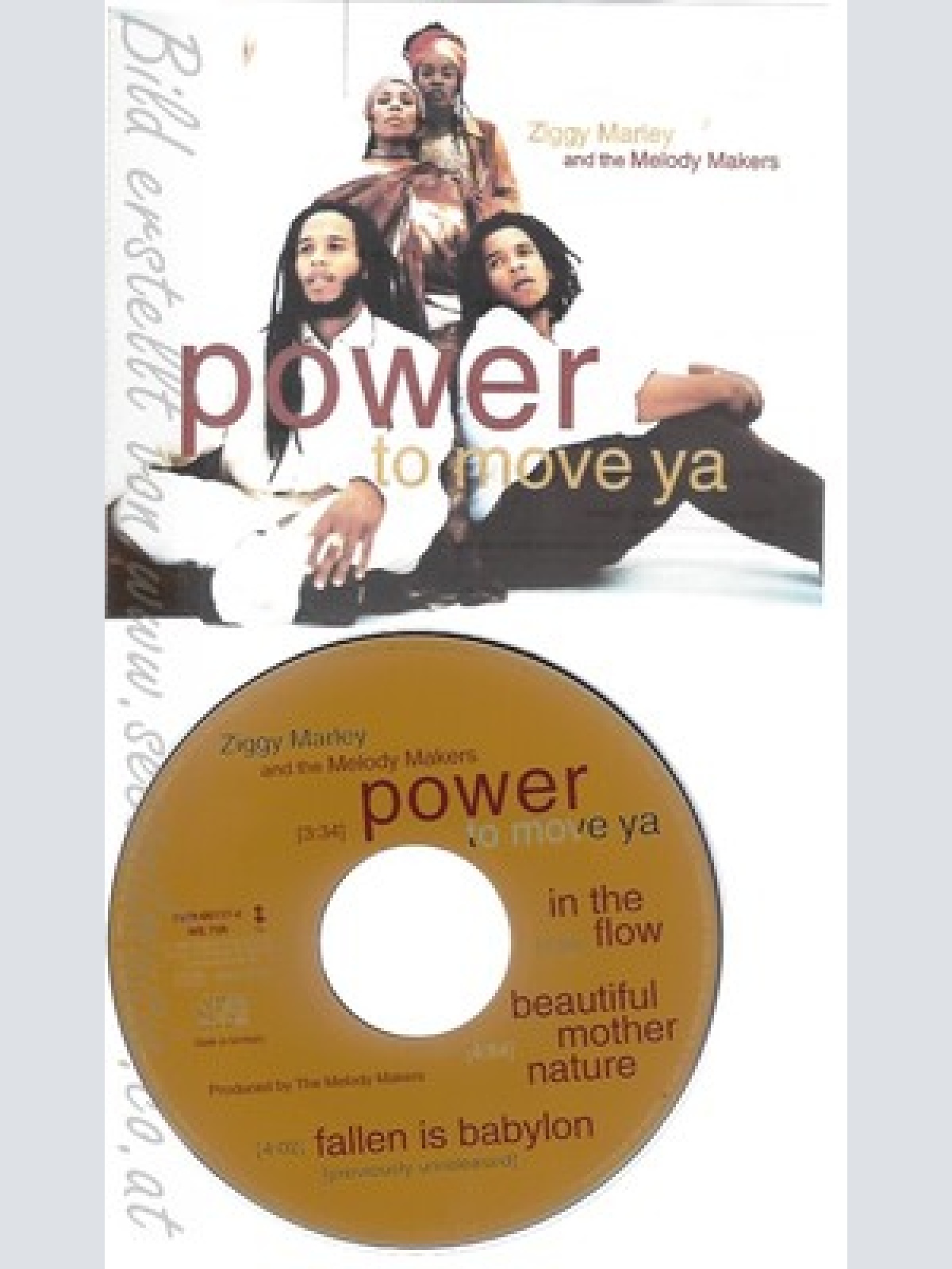 CD--ZIGGY MARLEY AND THE MELODY MAKERS -- POWER TO MOVE YA