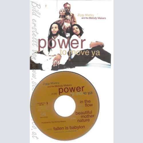 CD--ZIGGY MARLEY AND THE MELODY MAKERS -- POWER TO MOVE YA