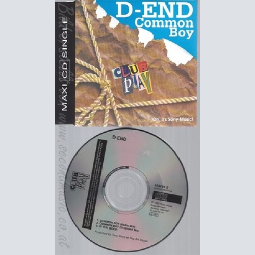 CD--D-END--COMMON BOY--