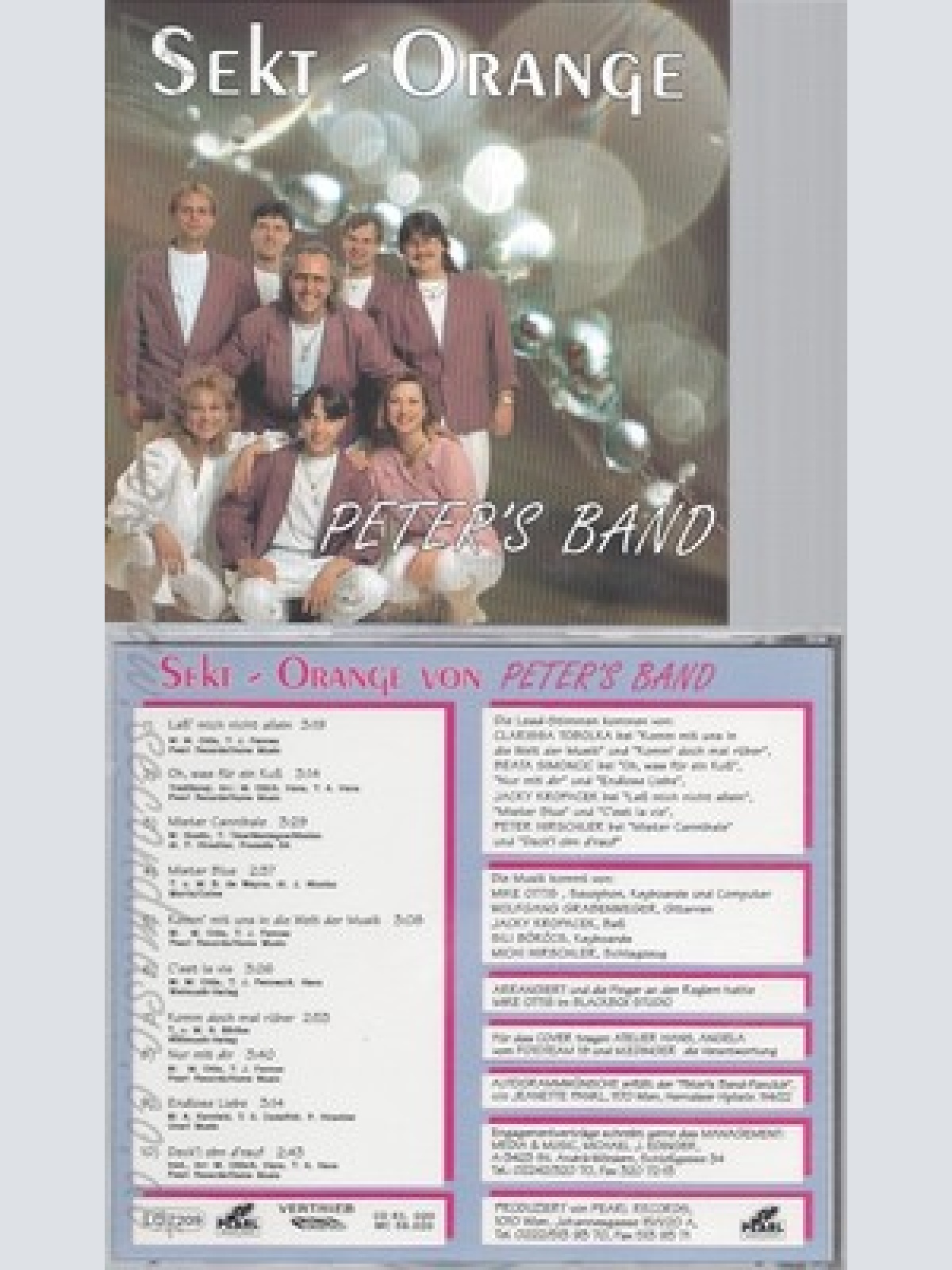 CD--SEKT ORANGE--PETER'S BAND