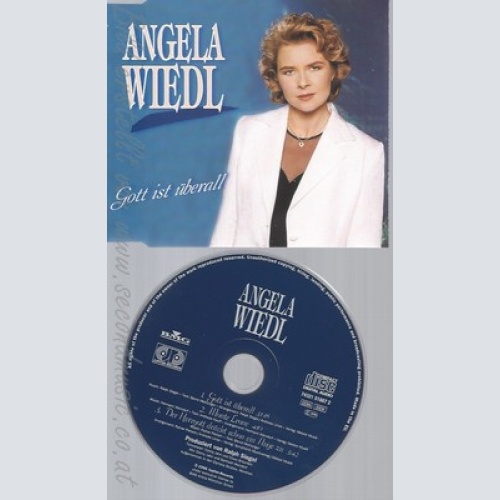 CD--ANGELA WIEDL -- - SINGLE -- GOTT IST UEBERALL